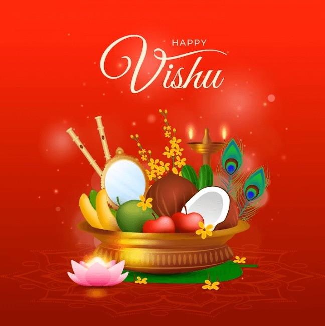 Happy Vishu Wishes And Greetings DayCelebrate 2024