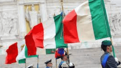 Tricolour Day Or Festa Del Tricolore In Italy