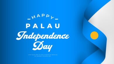 happy independence day of palau